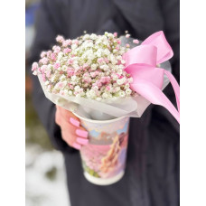 Стаканчик с гипсофилой